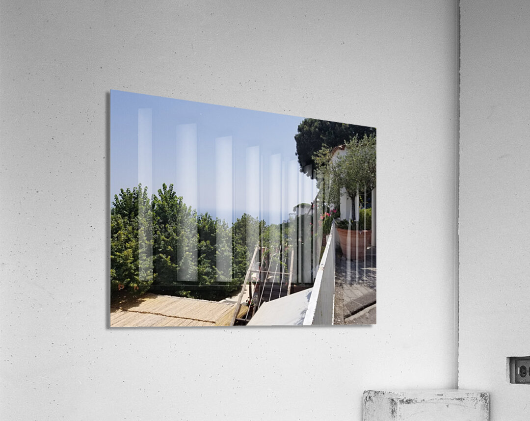 Life atop Positano Acrylic Print
