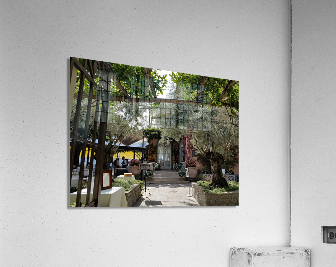 Amalfi lunch spot Acrylic Print