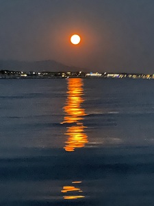 Full Moon At Sea