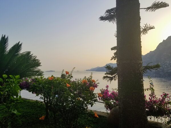Views from the top of Il San Pietro di Positano Print