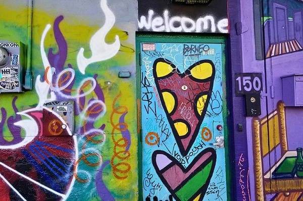 Welcome Street Art Print