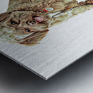 Charlie the Morkie Metal print