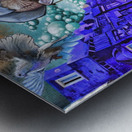 Old Lady of Le Plateau Metal print