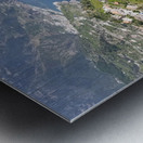 Amalfi coastline Metal print