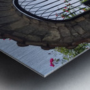 Amalfi residential gates Metal print