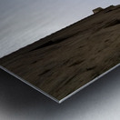 A City Built Amongst Mountains Metal print