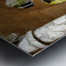 Italian village architecture Metal print