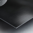 Black and White Orchid Series 2 Metal print