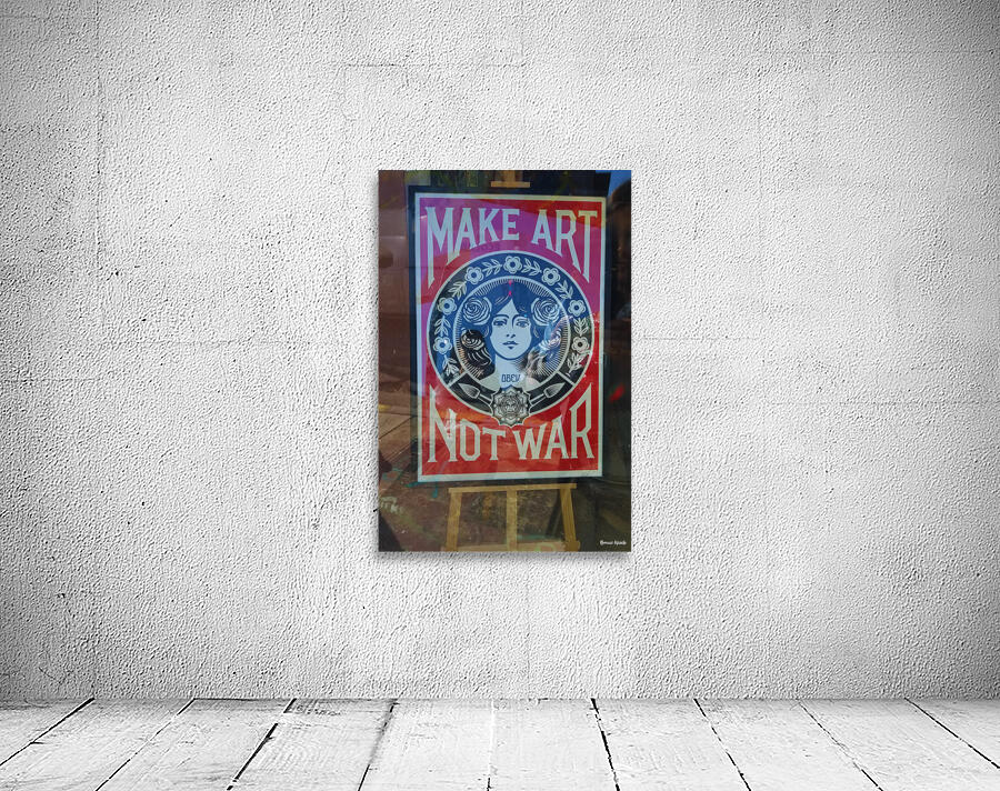 Make Art Not War Wall Preview
