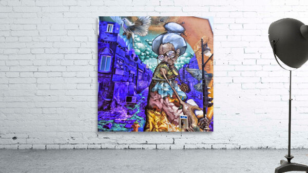 Old Lady of Le Plateau Wall Preview