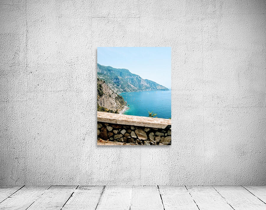 Turquoise Amalfi Views Wall Preview