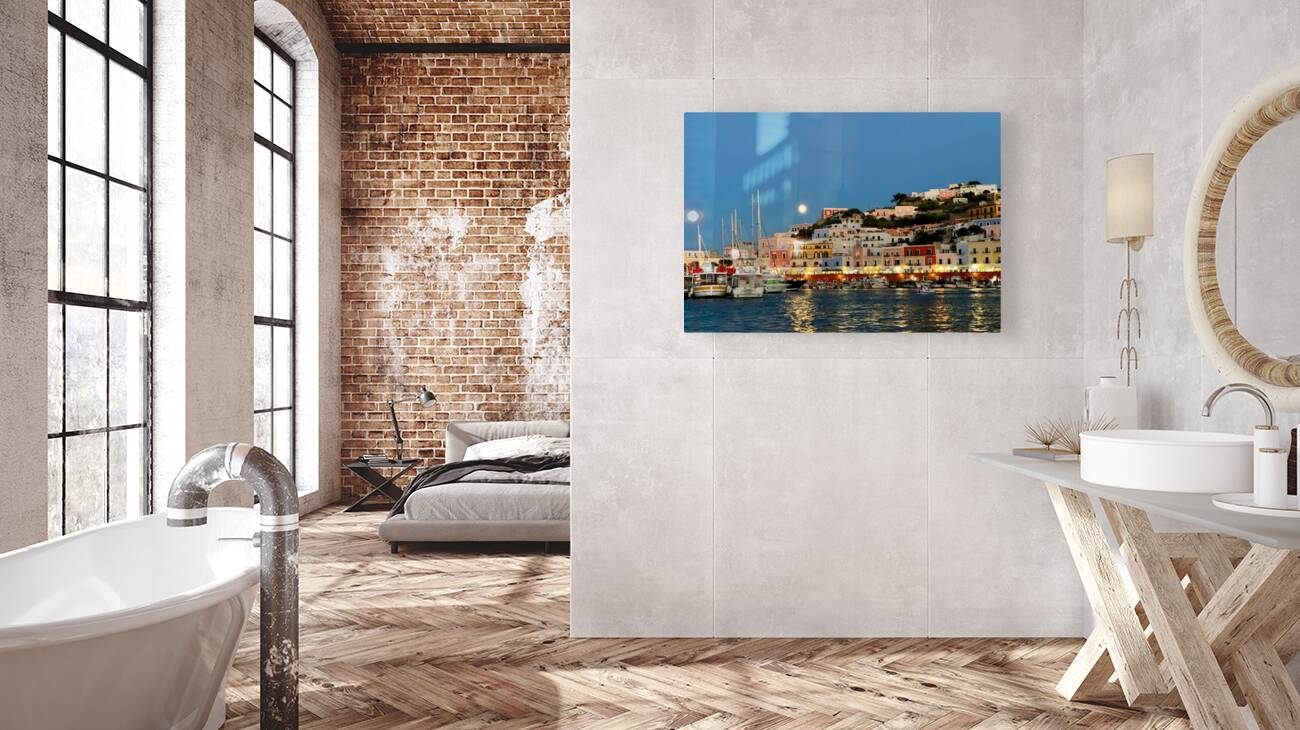 Full Moon Over Ponza Reproduction