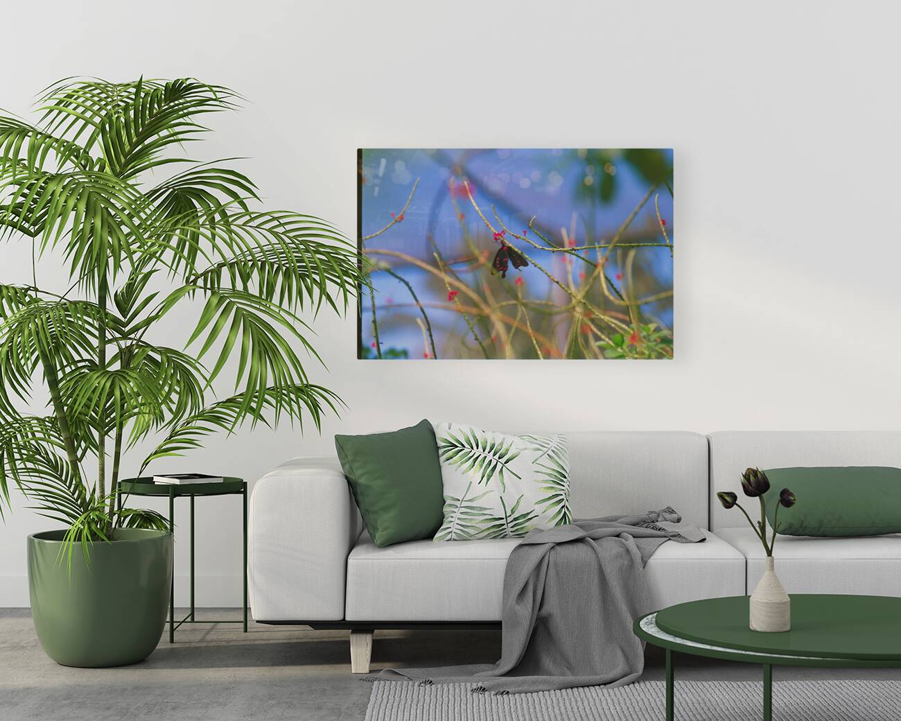 Butterfly Hanging Out Reproduction