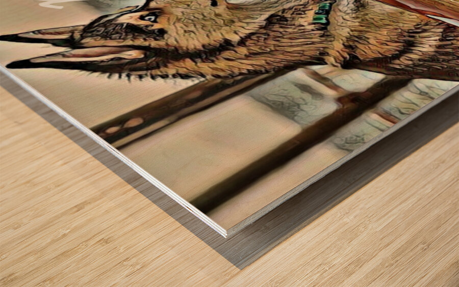 Niko Pomsky Wood print