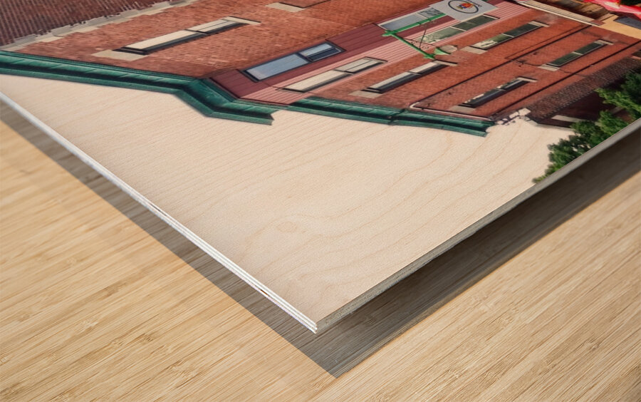 Hutchison Street Wood print