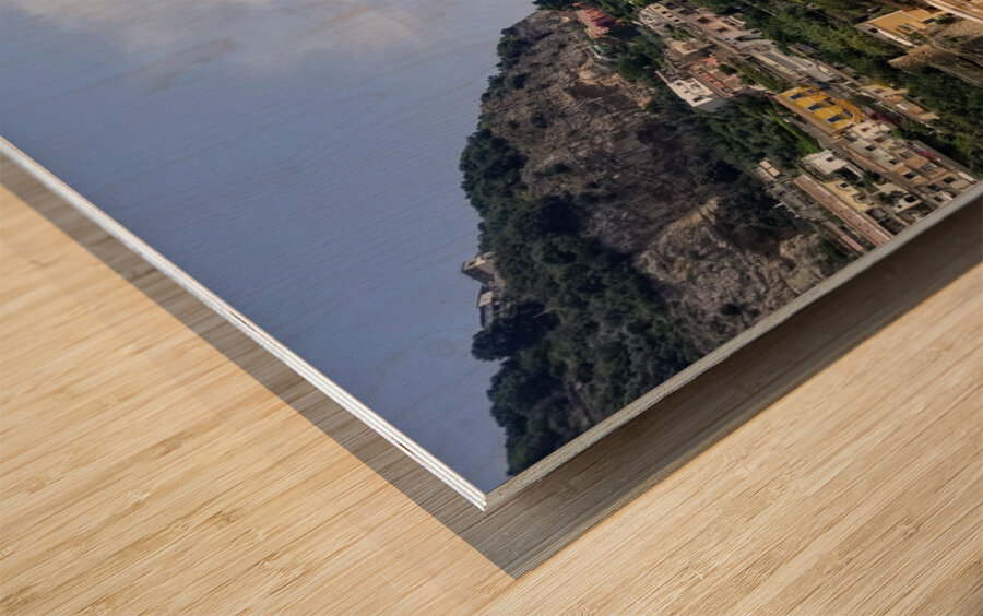 Positano Scenic Views Wood print