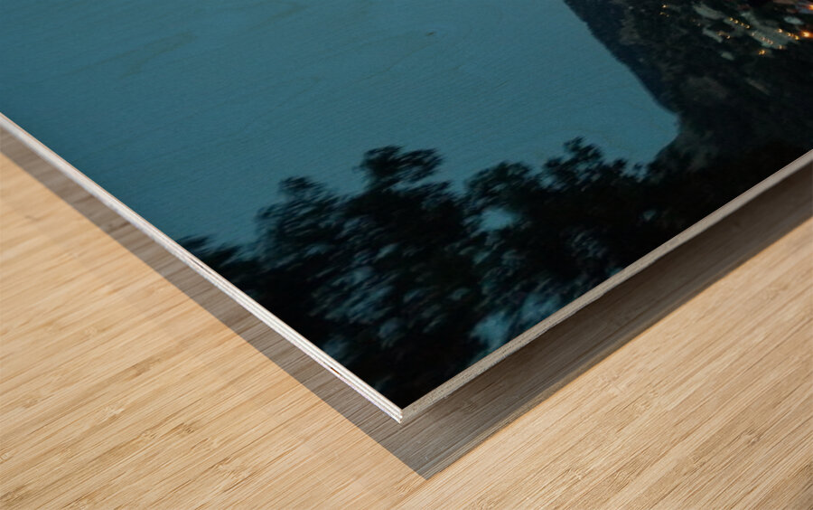 Il san Pietro de Positano Wood print