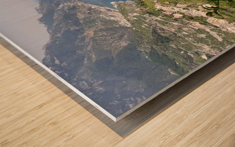 Amalfi coastline Wood print