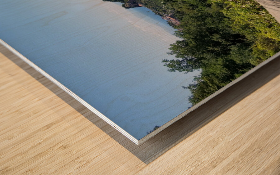 Views from the Amalfi Wood print